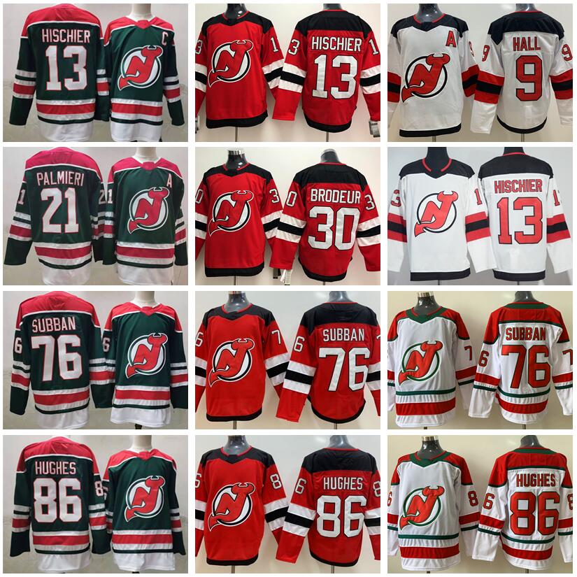 Reverse Retro News Jersey Devils Hockey 13 Nico Hischier Jerseys 30 Martin Brodeur 76 PK Subban 86 Jack Hughes 9 Taylor Hall 21 Kyle Palmieri
Reverse Retro News Jersey Devils Hockey 13 Nico Hischier Jerseys 30 Martin Brodeur 76 PK Subban 86 Jack Hughes 9 Taylor Hall 21 Kyle Palmieri
