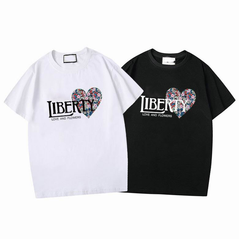 Couples Embroidery T-Shirts Summer Short Sleeve Tees 100% Cotton Mens Flower Print Round Neck Fashion Womens Brand Clothing Size M-3XL, White;black
Couples Embroidery T-Shirts Summer Short Sleeve Tees 100% Cotton Mens Flower Print Round Neck Fashion Womens Brand Clothing Size M-3XL, White;black