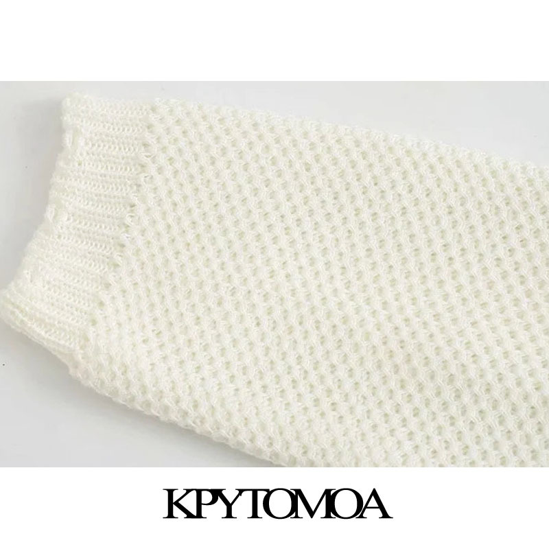 Women Fashion Floral Embroidery Cropped Cardigan Sweater Long Sleeve Button-up Female Outerwear Chic Tops 210420