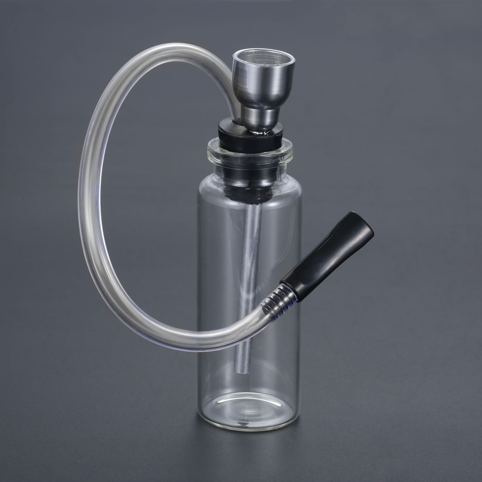 106 x 18mm Mini Portable Water Bong Herb Smoking Pipe Aluminum Glass Tobacco Smoke Pipe With filter Smoke Accessories
106 x 18mm Mini Portable Water Bong Herb Smoking Pipe Aluminum Glass Tobacco Smoke Pipe With filter Smoke Accessories