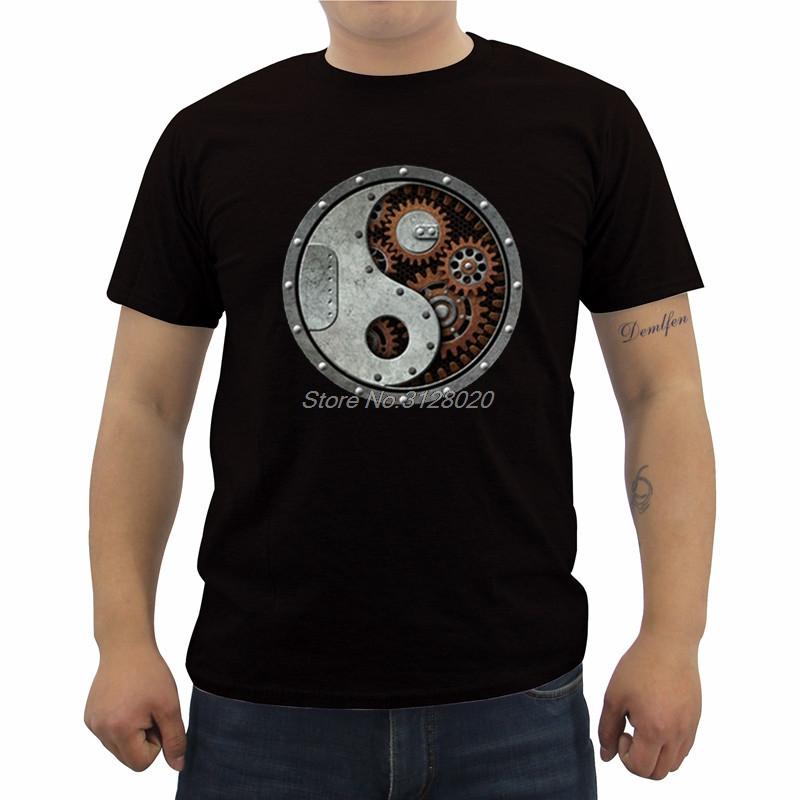 Funny Industrial Steampunk Yin Yang T-Shirt Men Cotton Short Sleeve O-neck T Shirt Summer Casual Shirts Cool Tees Top Streetwear Men's T-Shi, Army green
Funny Industrial Steampunk Yin Yang T-Shirt Men Cotton Short Sleeve O-neck T Shirt Summer Casual Shirts Cool Tees Top Streetwear Men's T-Shi, Army green