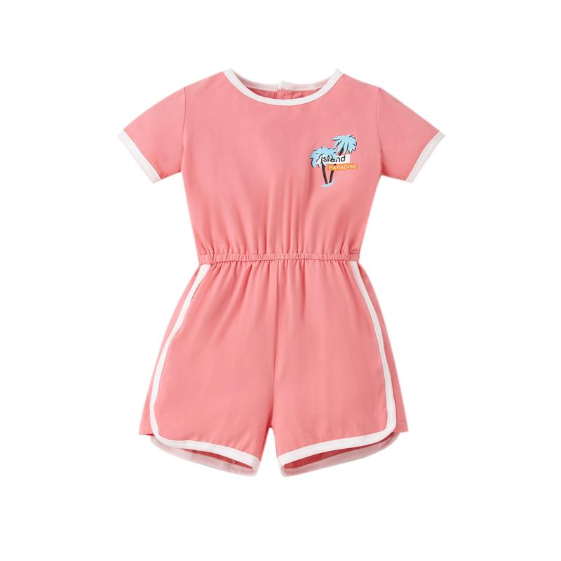 Jumpsuits 2021 Baby Summer Clothing Toddler Girl Romper Playsuit, Contrast Color Tree Outfits, Casual O-neck High Waist One-piece, As pic
Jumpsuits 2021 Baby Summer Clothing Toddler Girl Romper Playsuit, Contrast Color Tree Outfits, Casual O-neck High Waist One-piece, As pic