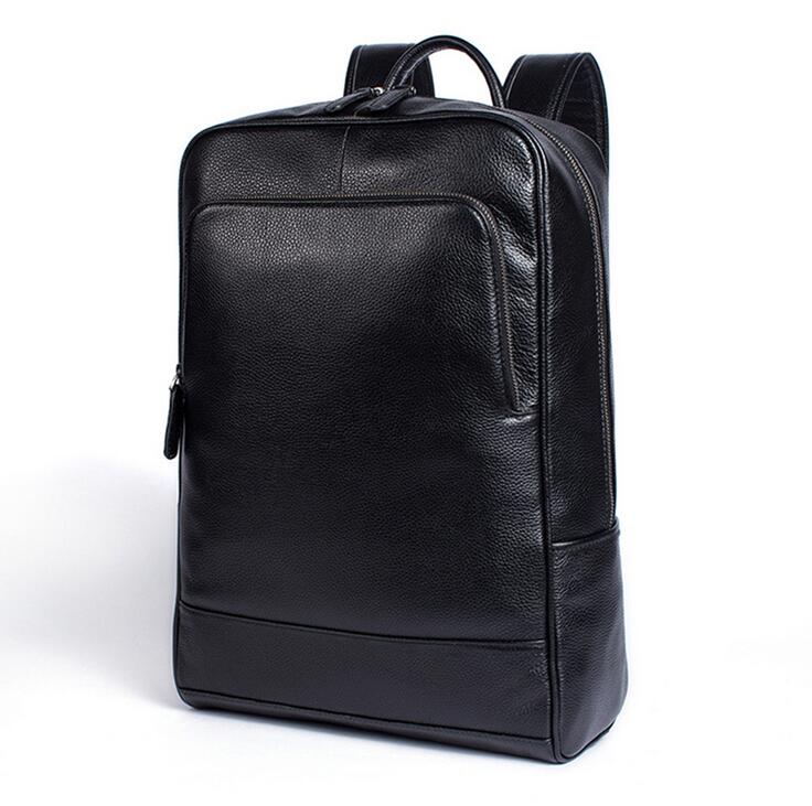 2021 genuine leather men's backpack wear-resistant travel bags cowhide tote computer backpacks casual business men double shoulder bag 2292, Black
2021 genuine leather men's backpack wear-resistant travel bags cowhide tote computer backpacks casual business men double shoulder bag 2292, Black