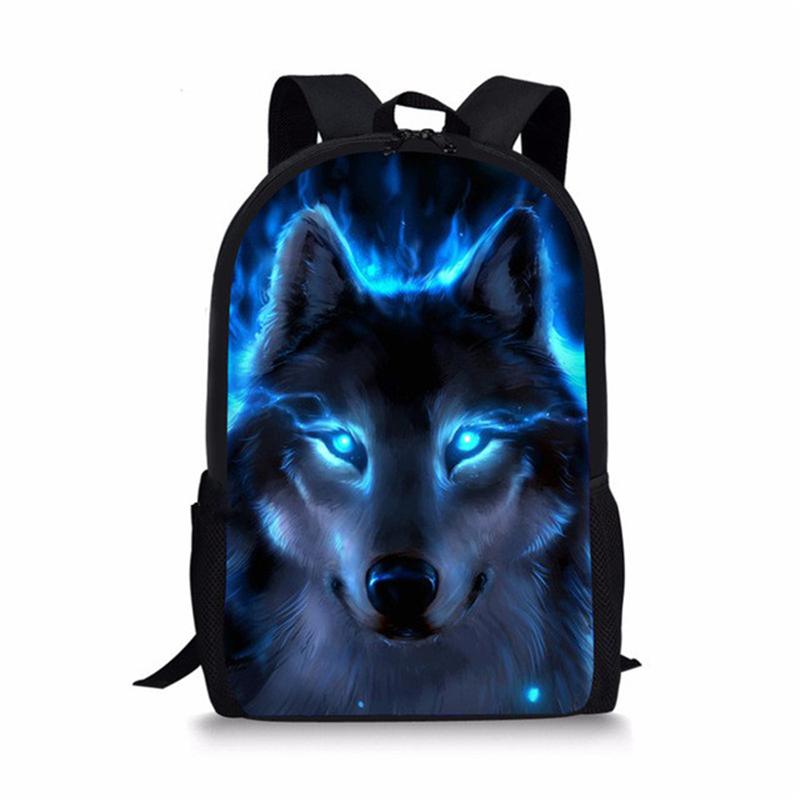 Backpack INJERSDESIGNS Teenager School Bags Cool Wolf Print For Women Men Children Travel Backpacks Boys Girls Schoolbag Mochila, Cool wolf-z3610c
Backpack INJERSDESIGNS Teenager School Bags Cool Wolf Print For Women Men Children Travel Backpacks Boys Girls Schoolbag Mochila, Cool wolf-z3610c