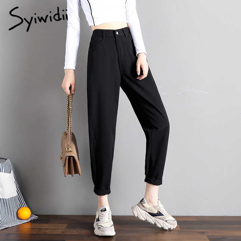 Elastic Waist Black Jeans Korean Fashion 4 Collor Mom Jeans High Waist Jeans High Street Plus Size Denim Pants Street Style 210616
Elastic Waist Black Jeans Korean Fashion 4 Collor Mom Jeans High Waist Jeans High Street Plus Size Denim Pants Street Style 210616