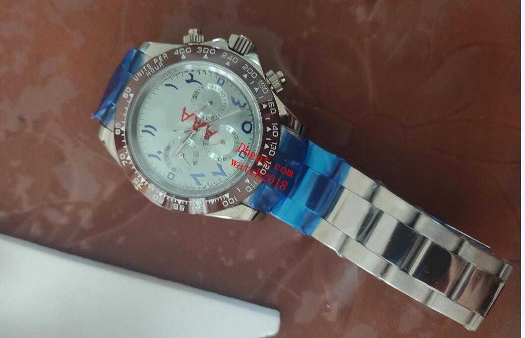 Luxury Mens Watches Ceramic Bezel Automatic Movement 40mm Ice Blue Arabic Rare Dial No Chronograph Sapphire Glass Fashion Men's Watch Wristwatch Waterproof
Luxury Mens Watches Ceramic Bezel Automatic Movement 40mm Ice Blue Arabic Rare Dial No Chronograph Sapphire Glass Fashion Men's Watch Wristwatch Waterproof