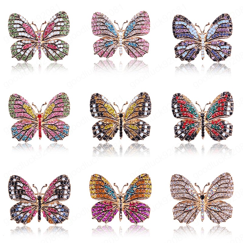 Large Crystal Rhinestones Butterfly Brooches For Women Spring Insect Brooch Pin Coat Fashion Banquet Wedding Brooch Gifts
Large Crystal Rhinestones Butterfly Brooches For Women Spring Insect Brooch Pin Coat Fashion Banquet Wedding Brooch Gifts