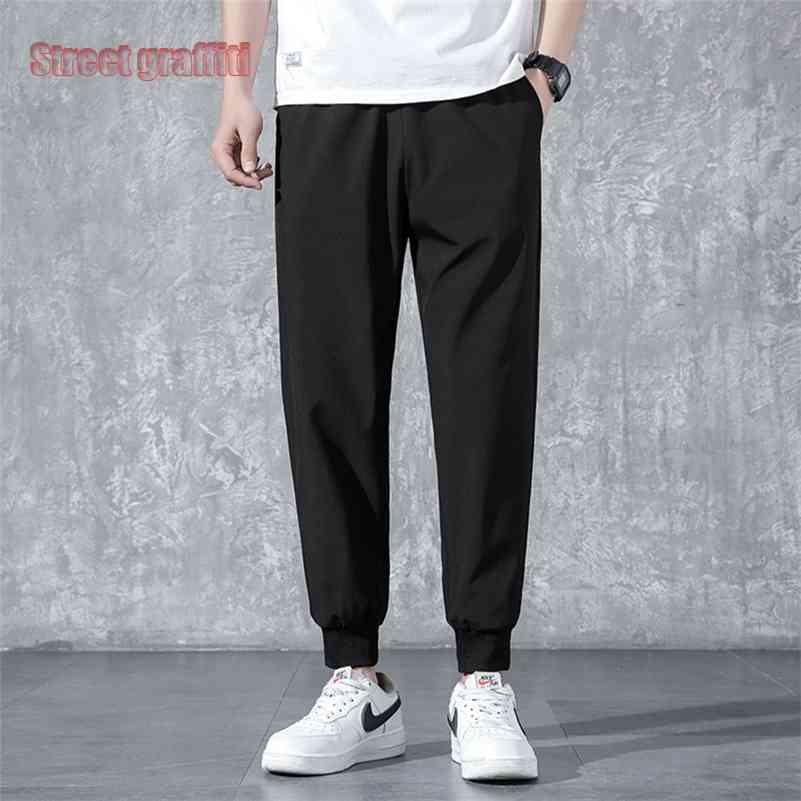 Men Pants Joggers Sweatpants Mens Spring Streetwear Pants Fitness Clothing Fashion Summer Casual ankle banded Pant Men 210707, 11black
Men Pants Joggers Sweatpants Mens Spring Streetwear Pants Fitness Clothing Fashion Summer Casual ankle banded Pant Men 210707, 11black