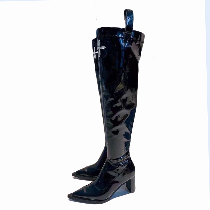 2021 square toes knightly platform luxury designer boots wellingtons boot low heel female women white black brown khaki knees fashion barrel
2021 square toes knightly platform luxury designer boots wellingtons boot low heel female women white black brown khaki knees fashion barrel
