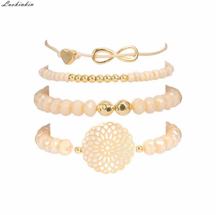 Link, Chain White Resin Beads,heart Love Rope,exaggeration Hollow Flower,small Gold Ball Charm Bracelet Korean Fashion Jewelry, Black
Link, Chain White Resin Beads,heart Love Rope,exaggeration Hollow Flower,small Gold Ball Charm Bracelet Korean Fashion Jewelry, Black