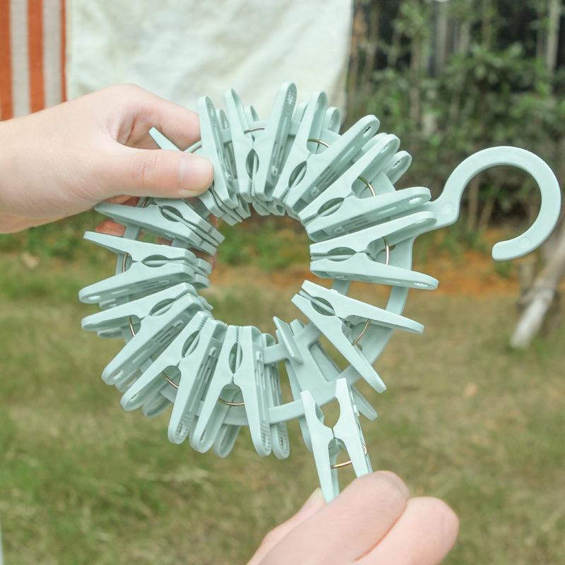 Clothing & Wardrobe Storage 24pcs Plastic Clothespins Hook Rack Simple Socks Underwear Travel Portable Hanger Pegs Racks Anti Wind Clips Org
Clothing & Wardrobe Storage 24pcs Plastic Clothespins Hook Rack Simple Socks Underwear Travel Portable Hanger Pegs Racks Anti Wind Clips Org