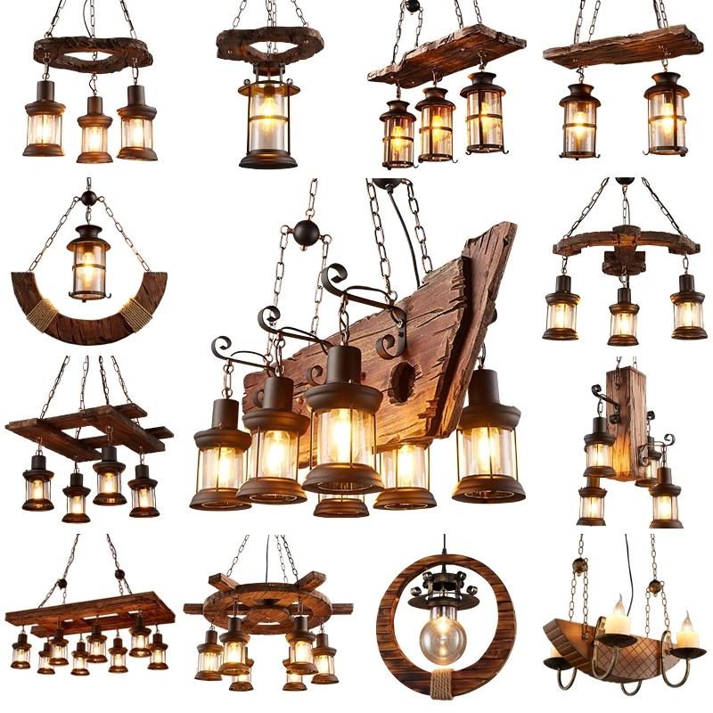 Chandeliers Retro LOFT Old Boat Solid Wood LED Chandelier Lighting Lustre Suspension For Living Room Coffee Foyer Bedroom Home Decor
Chandeliers Retro LOFT Old Boat Solid Wood LED Chandelier Lighting Lustre Suspension For Living Room Coffee Foyer Bedroom Home Decor