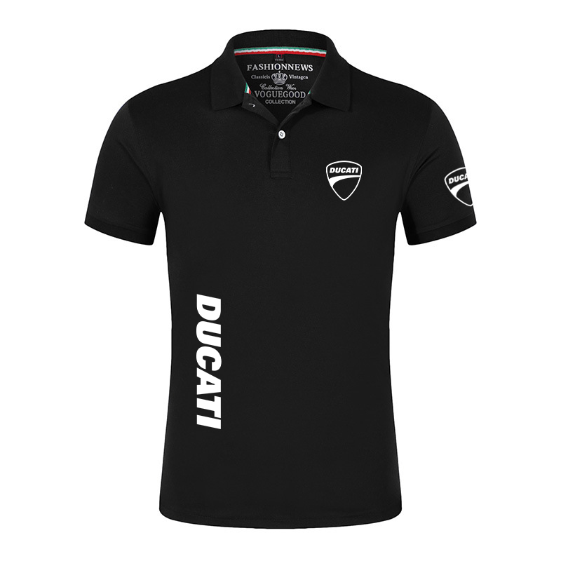 2021 Ducati Car Cotton High Quality Men Polo Shirt Solid Short Sleeves Fashion Casual Shirts Male Sport College Print Tops L0324, White;black
2021 Ducati Car Cotton High Quality Men Polo Shirt Solid Short Sleeves Fashion Casual Shirts Male Sport College Print Tops L0324, White;black