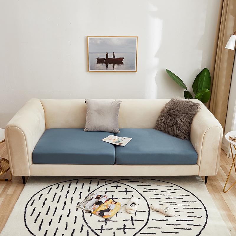 Chair Covers Solid Color Sofa Cushion Cover Elastic Seat Removable 1/2/3/4 Seats L-shaped
Chair Covers Solid Color Sofa Cushion Cover Elastic Seat Removable 1/2/3/4 Seats L-shaped