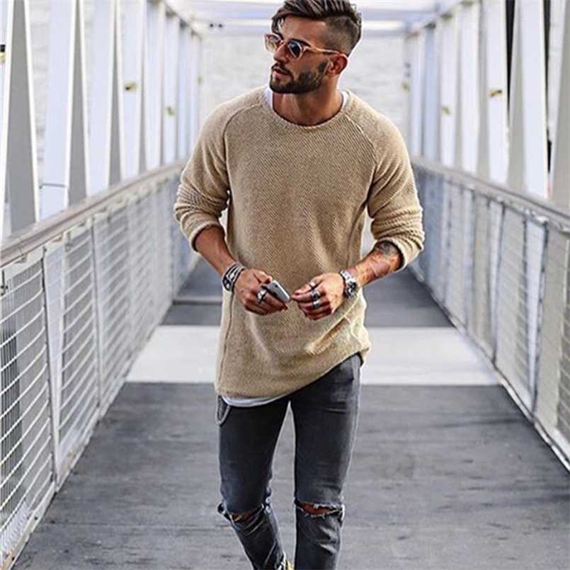 Autumn Casual Solid O Neck Sweater Men Pullover Sweaters Casual Jumper Male Knitted 211018, Beige
Autumn Casual Solid O Neck Sweater Men Pullover Sweaters Casual Jumper Male Knitted 211018, Beige