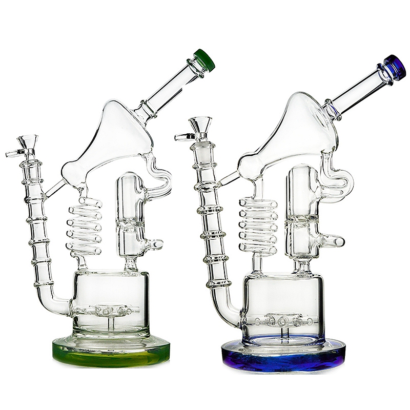 12 Inch Huge Recycler Glass Bongs Hookahs Oil Dab Rigs bong Birdcage Comb Big Bubbler Matrix Sidecar Water Pipes
12 Inch Huge Recycler Glass Bongs Hookahs Oil Dab Rigs bong Birdcage Comb Big Bubbler Matrix Sidecar Water Pipes