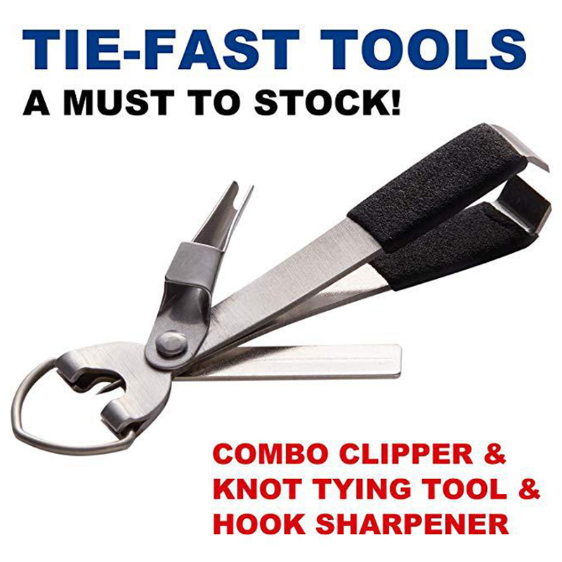 Fishing Knot Tools Stainless Steel Pliers Nipper Line Cutter Clipper Hook Eye Cleaner Hook Sharpener Tying Tool