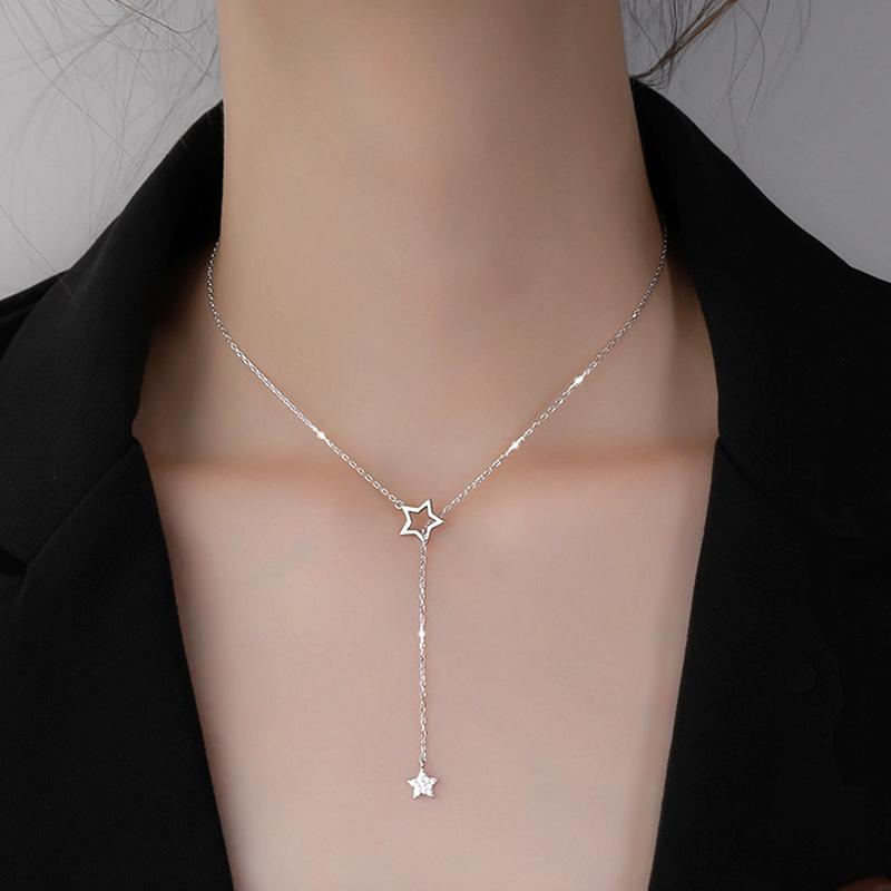 Cute Shiny Star Choker Drops Charm Necklaces Charming Woman Wedding Party Birthday Jewelry HELH889 Pendant
Cute Shiny Star Choker Drops Charm Necklaces Charming Woman Wedding Party Birthday Jewelry HELH889 Pendant