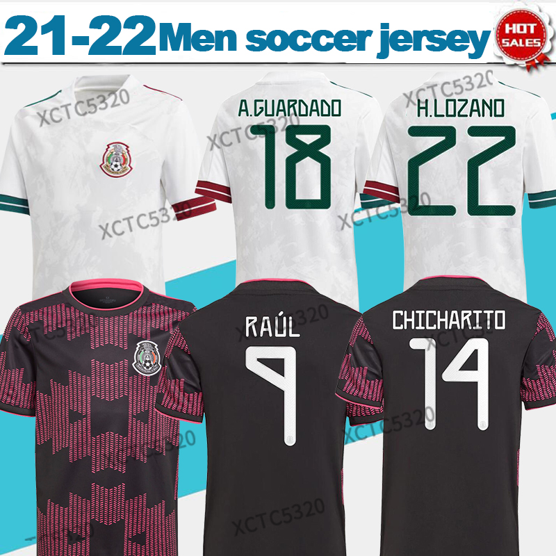 2021/2022 Mexico soccer jersey #22 H.LOZANO #14 CHICHARITO pink black white Nation Team short sleeve customized Football shirt, No name no number
2021/2022 Mexico soccer jersey #22 H.LOZANO #14 CHICHARITO pink black white Nation Team short sleeve customized Football shirt, No name no number