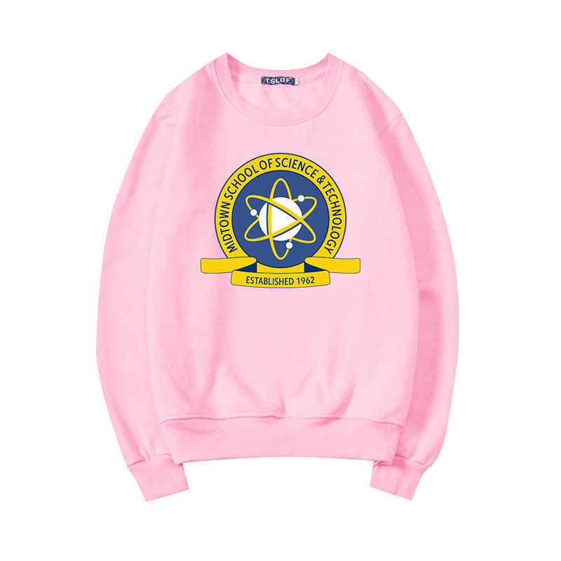 TOPESKO Tom Holland Men Women Hoodies Science Technology School Print Streetwear Homme Unisex Sweatshirt 210927