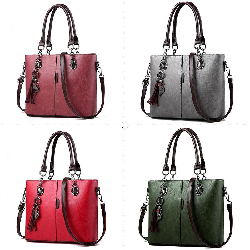Luxury Handbags Women Bags Designer 2021 Big Solid Leather Tassel Crossbody Shoulder For Messenger Ladies Hand Bag Duffel, Dkpk
Luxury Handbags Women Bags Designer 2021 Big Solid Leather Tassel Crossbody Shoulder For Messenger Ladies Hand Bag Duffel, Dkpk