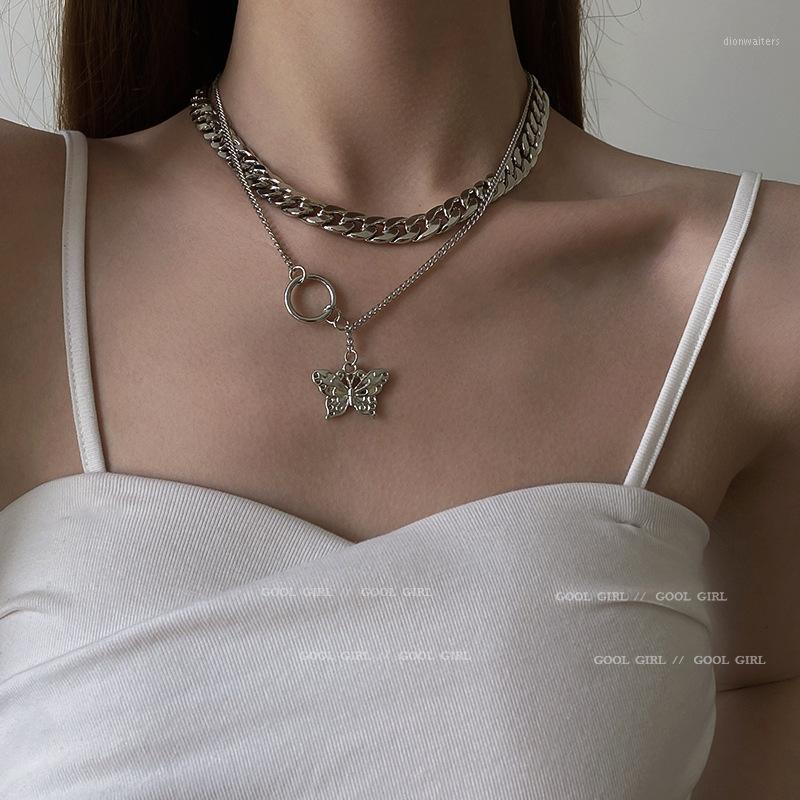 Chains Fashion Necklace Spring Two-piece Titanium Steel Butterfly Temperament Design Feeling Sautoir
Chains Fashion Necklace Spring Two-piece Titanium Steel Butterfly Temperament Design Feeling Sautoir