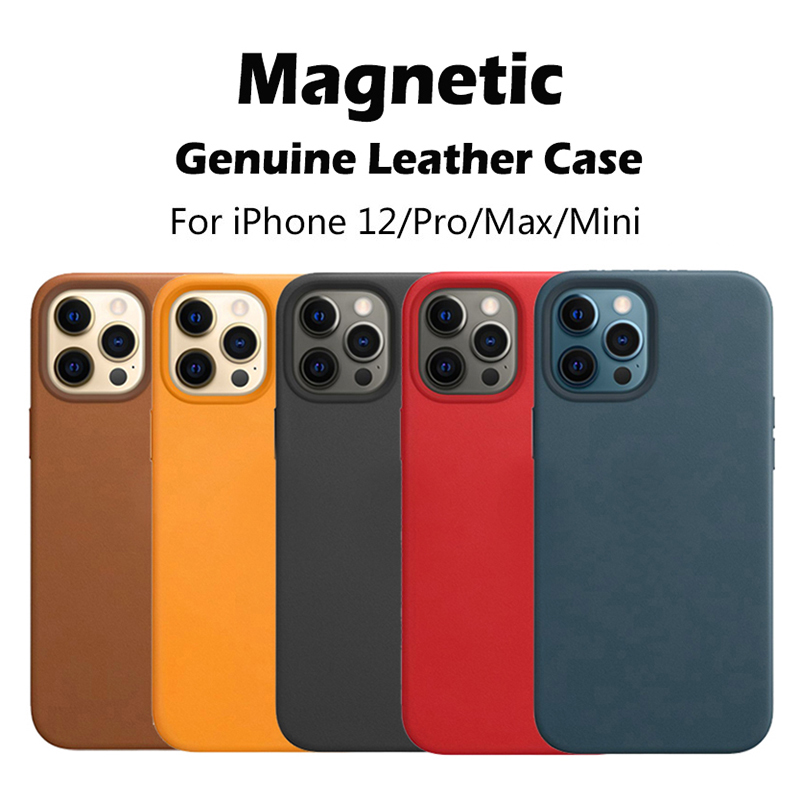 Luxury Official Magnetic Leather Cell Phone Cases For iPhone 12Pro 12 Pro Max 12Mini Wireless Charging Drop Protect Covers with Animation, Red
Luxury Official Magnetic Leather Cell Phone Cases For iPhone 12Pro 12 Pro Max 12Mini Wireless Charging Drop Protect Covers with Animation, Red