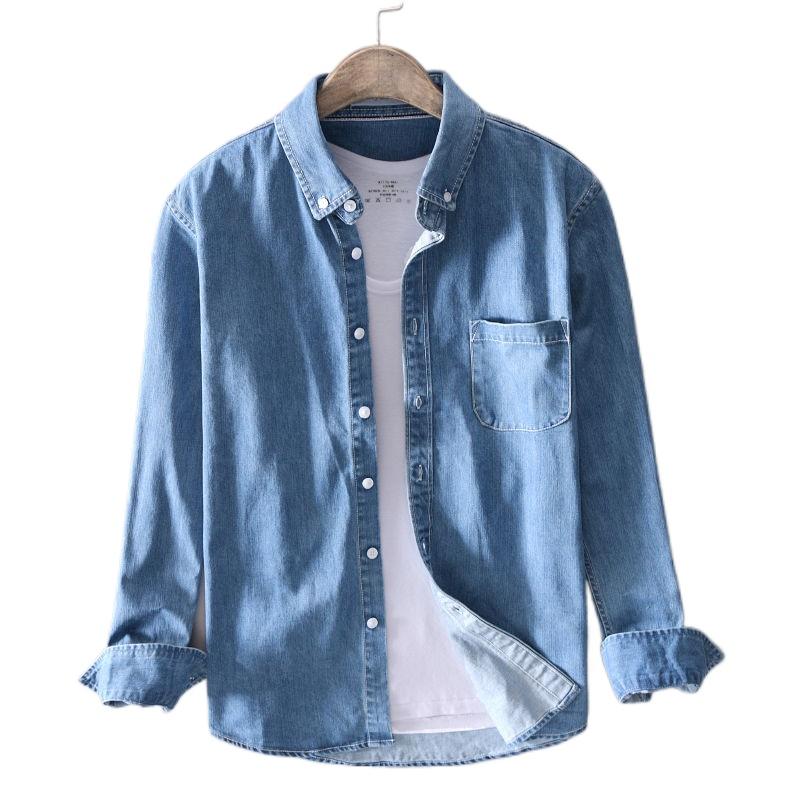 Men' Hoodies & Sweatshirts Spring Denim Shirt Jacket Long-sleeved Slim Korean Version Of The Trend All-match Outer Wear Lining Clothes, Black
Men' Hoodies & Sweatshirts Spring Denim Shirt Jacket Long-sleeved Slim Korean Version Of The Trend All-match Outer Wear Lining Clothes, Black