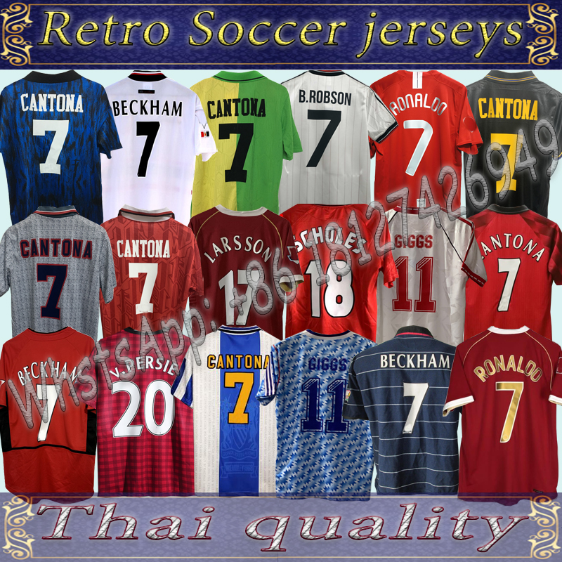 92 98 Mens CANTONA GIGGS KEANE RETRO Soccer Jerseys BECKHAM SOLSKJAER SCHOLES FERDINAND ROONEY CHICHARITO Home Away Football Shirt Uniforms, 90-92
92 98 Mens CANTONA GIGGS KEANE RETRO Soccer Jerseys BECKHAM SOLSKJAER SCHOLES FERDINAND ROONEY CHICHARITO Home Away Football Shirt Uniforms, 90-92