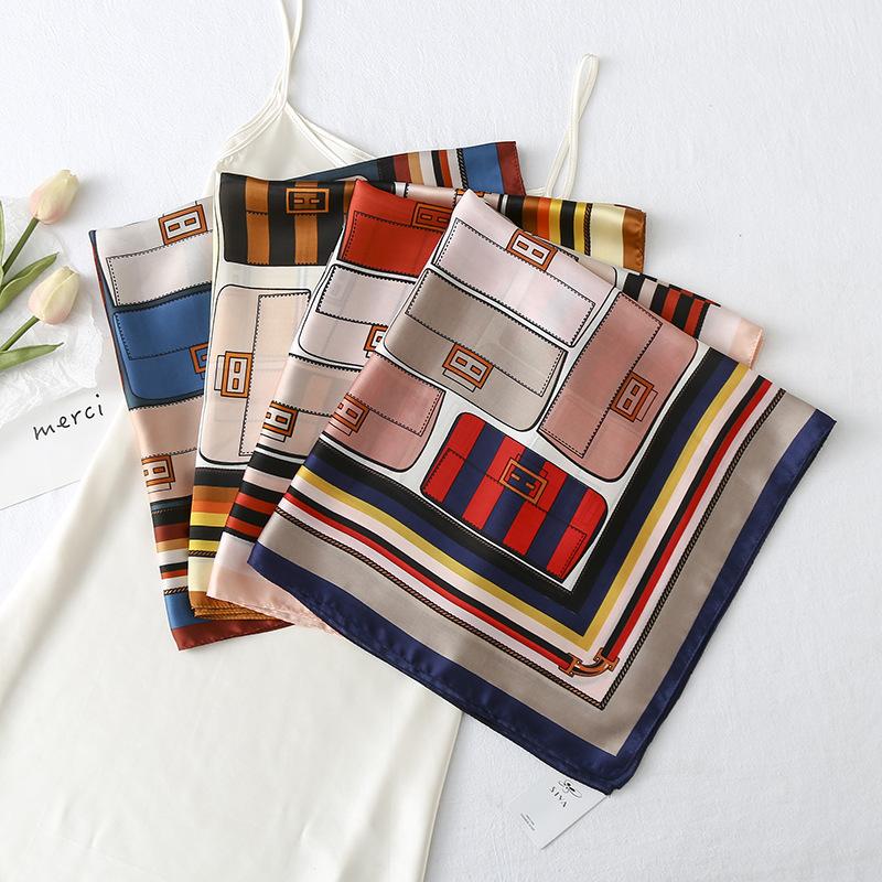 Scarves 70*70cm Flowers Print Square Scarf Women Bandana Hairband Lady Head Wraps Female Shawl Fashion Neckerchief Szalik Dla Dzieci
Scarves 70*70cm Flowers Print Square Scarf Women Bandana Hairband Lady Head Wraps Female Shawl Fashion Neckerchief Szalik Dla Dzieci