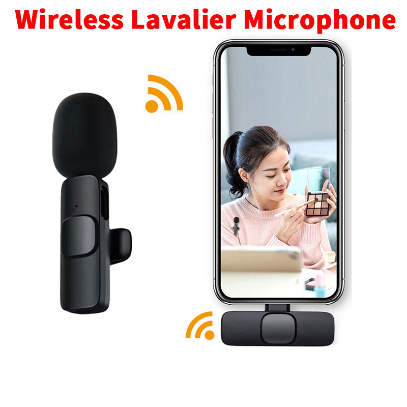 Wireless Microphone Portable Audio Video Recording Mic For IPhone Android Live Game Mobile Phone
Wireless Microphone Portable Audio Video Recording Mic For IPhone Android Live Game Mobile Phone