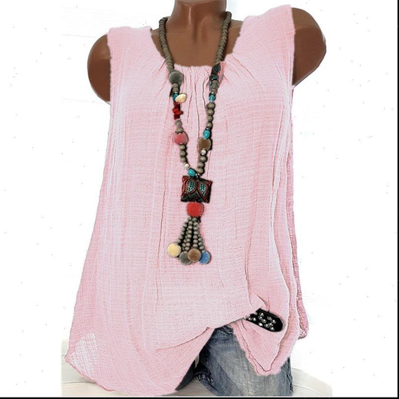 Vintage Linen Plus Size Women Blouses Sleeveless Tops Blusas Casual O Neck Blouse Summer Tunic Camisas Mujer, White
Vintage Linen Plus Size Women Blouses Sleeveless Tops Blusas Casual O Neck Blouse Summer Tunic Camisas Mujer, White