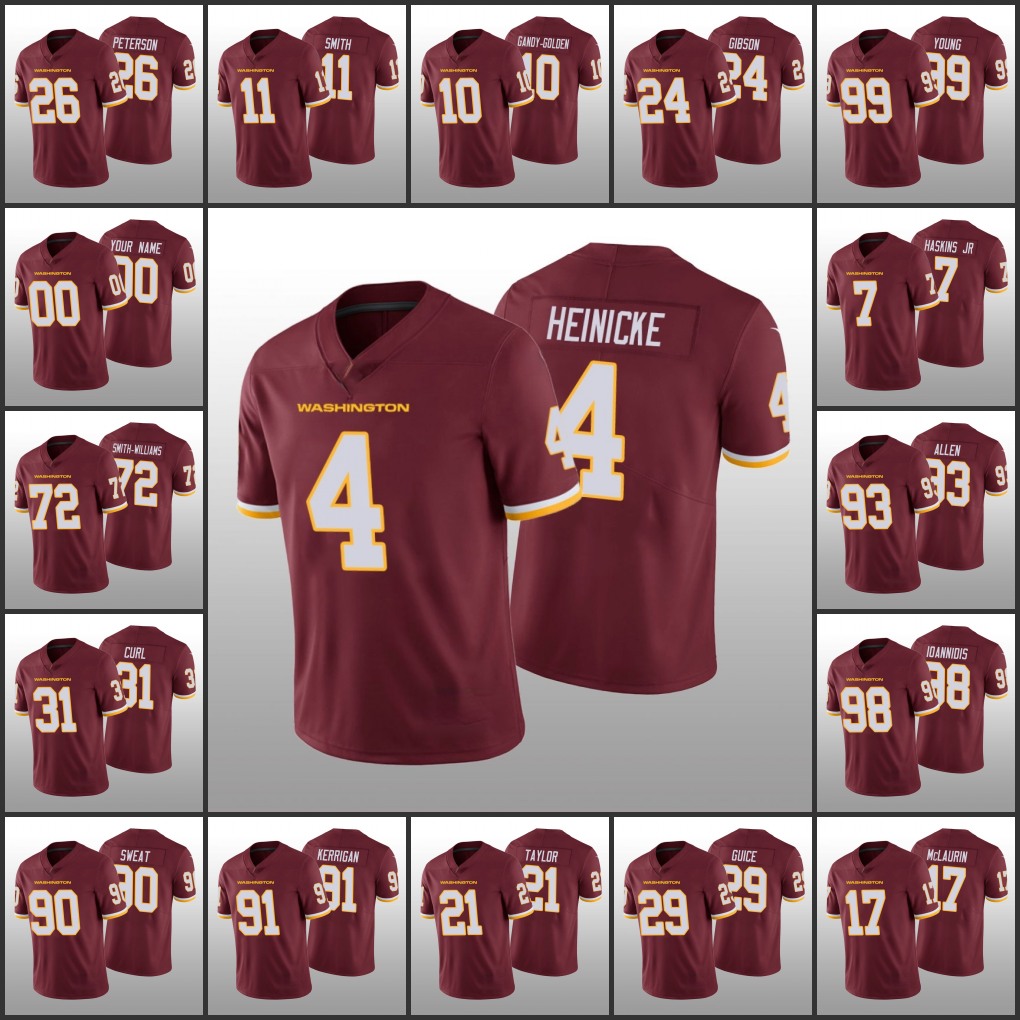 WashingtonFootballTeamMen Women Youth #17 Terry McLaurin 99 Chase Young 7 Dwayne Haskins Jr. Custom Burgundy Vapor Limited Jersey
WashingtonFootballTeamMen Women Youth #17 Terry McLaurin 99 Chase Young 7 Dwayne Haskins Jr. Custom Burgundy Vapor Limited Jersey