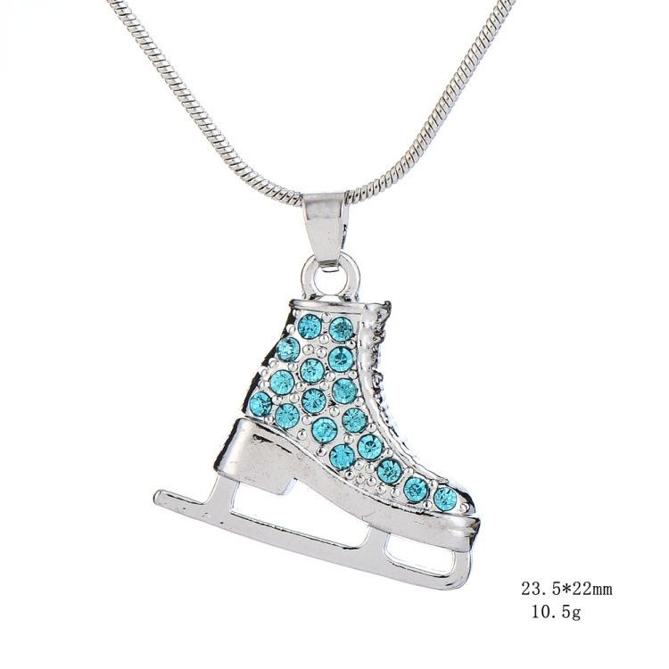 Pendant Necklaces Autumn And Winter Sports Skating Cartoon Skates Full Of Diamond Candy Color Necklace
Pendant Necklaces Autumn And Winter Sports Skating Cartoon Skates Full Of Diamond Candy Color Necklace