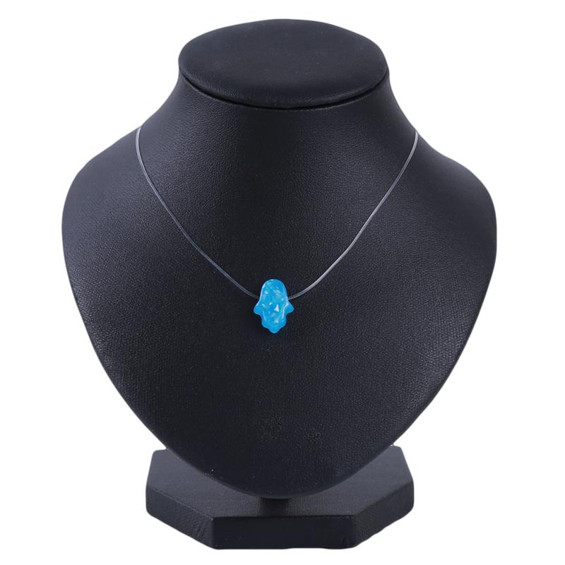 Pendant Necklaces Opal Custom Necklace Hand Fatima Women Transparent Chain Choker Jewelry Collier 2021 Fashion
Pendant Necklaces Opal Custom Necklace Hand Fatima Women Transparent Chain Choker Jewelry Collier 2021 Fashion