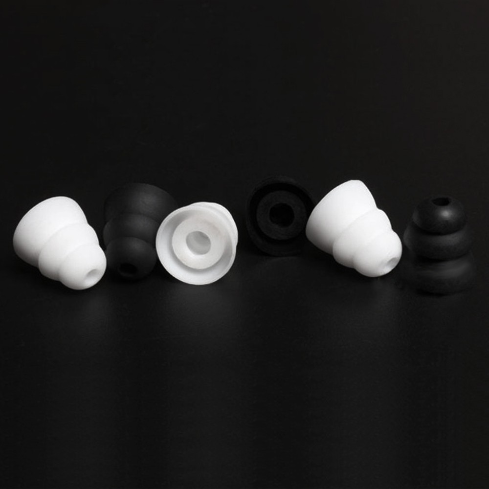 Universal Silicone Earbuds Eartips In-Ear Earphone Case Covers Cap Replacement Earbud Bud Tips Earplug Ear Pads Cushion 6pcs/lot