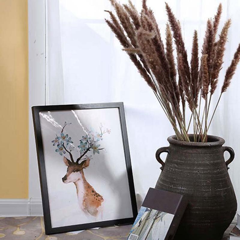 Vases 15Pcs Dried Reed Flower Arrangement Natural Pampas Grass Phragmites Plants Bouquet For Home Decoration Wedding Party