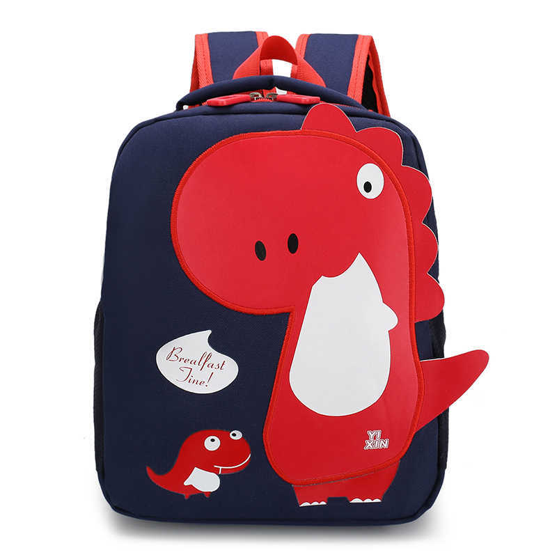 Boy Cartoon Animal Backpack Children Cute Toddler Kid Girl Nursery kindergarten School Bag 211025
