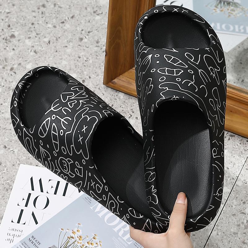 Slippers Summer Women Men's Slipper Slides Cool Graffiti Couple Beach Protection Indoor Male Sandals Outdoor Soft Flip Flops, Caramel
Slippers Summer Women Men's Slipper Slides Cool Graffiti Couple Beach Protection Indoor Male Sandals Outdoor Soft Flip Flops, Caramel