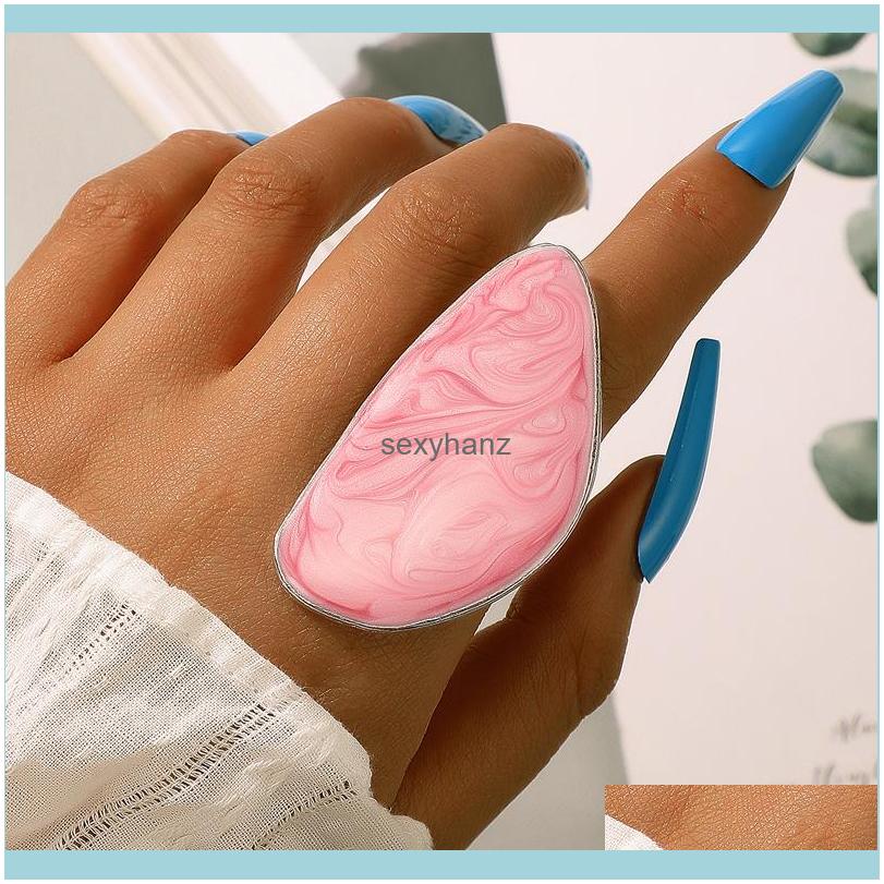 Band Rings Luxury Big Drip Oil Single Ring Charms Irregar Geometric Alloy Metal Party Jewelry Aessories Drop Delivery 2021 Abwix
Band Rings Luxury Big Drip Oil Single Ring Charms Irregar Geometric Alloy Metal Party Jewelry Aessories Drop Delivery 2021 Abwix