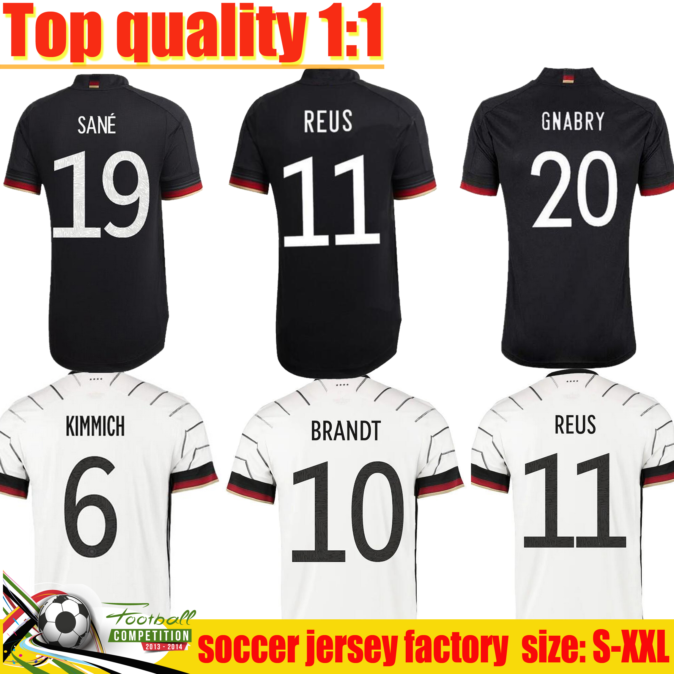20 21 soccer jerseys KIMMICH football shirt REUS WERNER HAVERTZ GNABRY BRANDT men KROOS GÜNDOGAN kids SANÉ kit GORETZKA Player Neuer Customized Size: S-4XL, White
20 21 soccer jerseys KIMMICH football shirt REUS WERNER HAVERTZ GNABRY BRANDT men KROOS GÜNDOGAN kids SANÉ kit GORETZKA Player Neuer Customized Size: S-4XL, White