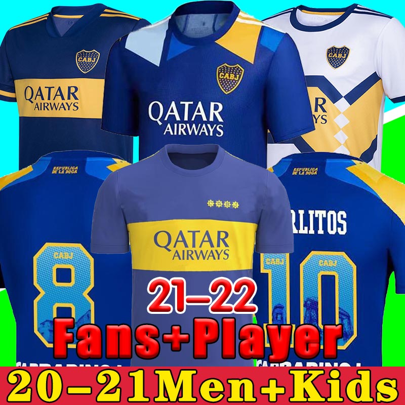 Boca Juniors 2021 CARLITOS 21 22 MARADONA football jersey Carlos Tevez SALVIO ABILA Boca Juniors third jersey VILLA men's football jersey
Boca Juniors 2021 CARLITOS 21 22 MARADONA football jersey Carlos Tevez SALVIO ABILA Boca Juniors third jersey VILLA men's football jersey