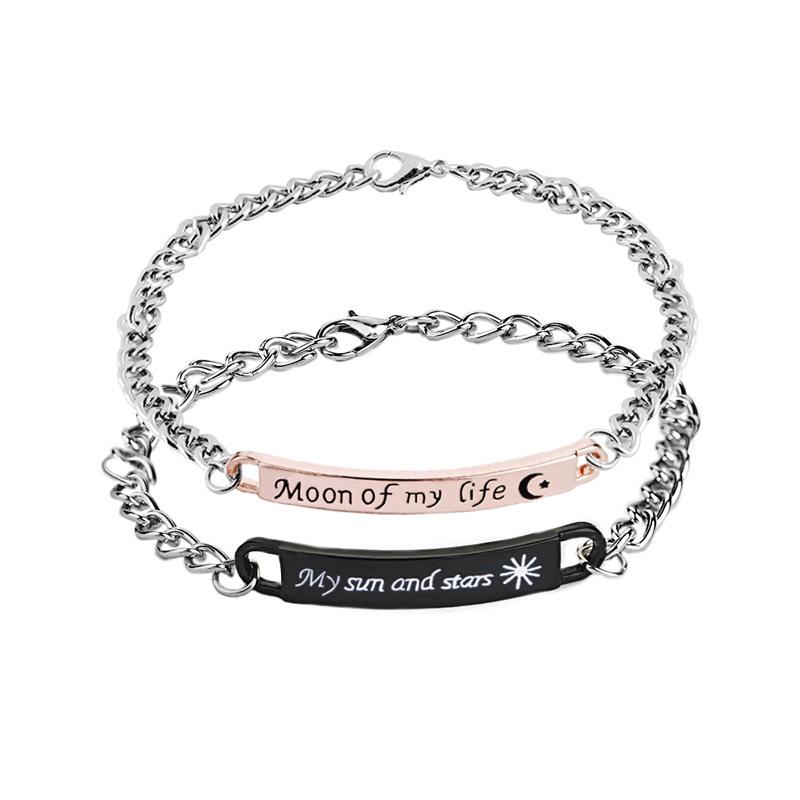 Charm Bracelets Couple Bracelet Silver Design Noble Pretty 10MM Chain Jewelry Fashion Geometric Factory
Charm Bracelets Couple Bracelet Silver Design Noble Pretty 10MM Chain Jewelry Fashion Geometric Factory