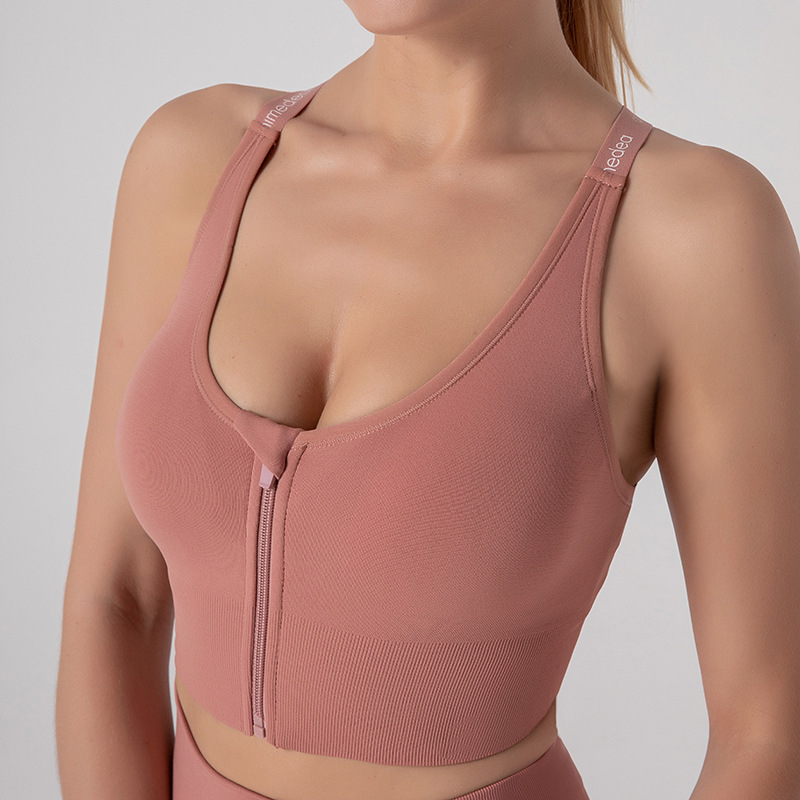 2021 front zipper yoga sports bra cross beautiful back external wear anti vt shockproof gathered shaped bra, Black;white
2021 front zipper yoga sports bra cross beautiful back external wear anti vt shockproof gathered shaped bra, Black;white