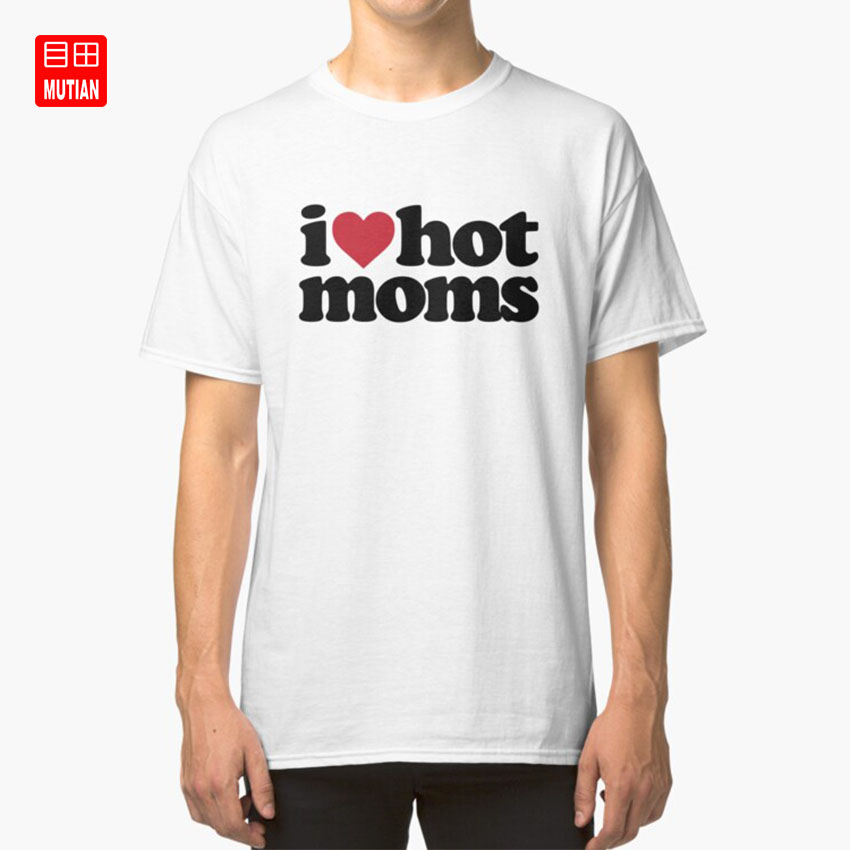 i love moms T-Shirt i heart hot moms men women short sleeve Fashion Black White Tees
i love moms T-Shirt i heart hot moms men women short sleeve Fashion Black White Tees