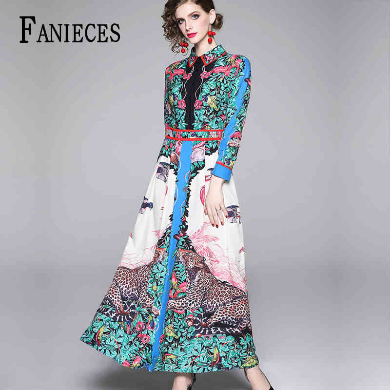 Runway Designer A-Line Maxi Dress Women Elegant Vacation Flower Print Long vestido Collar Floor-Length Party Dresses robe femme 210520, Nrj612a-7631
Runway Designer A-Line Maxi Dress Women Elegant Vacation Flower Print Long vestido Collar Floor-Length Party Dresses robe femme 210520, Nrj612a-7631