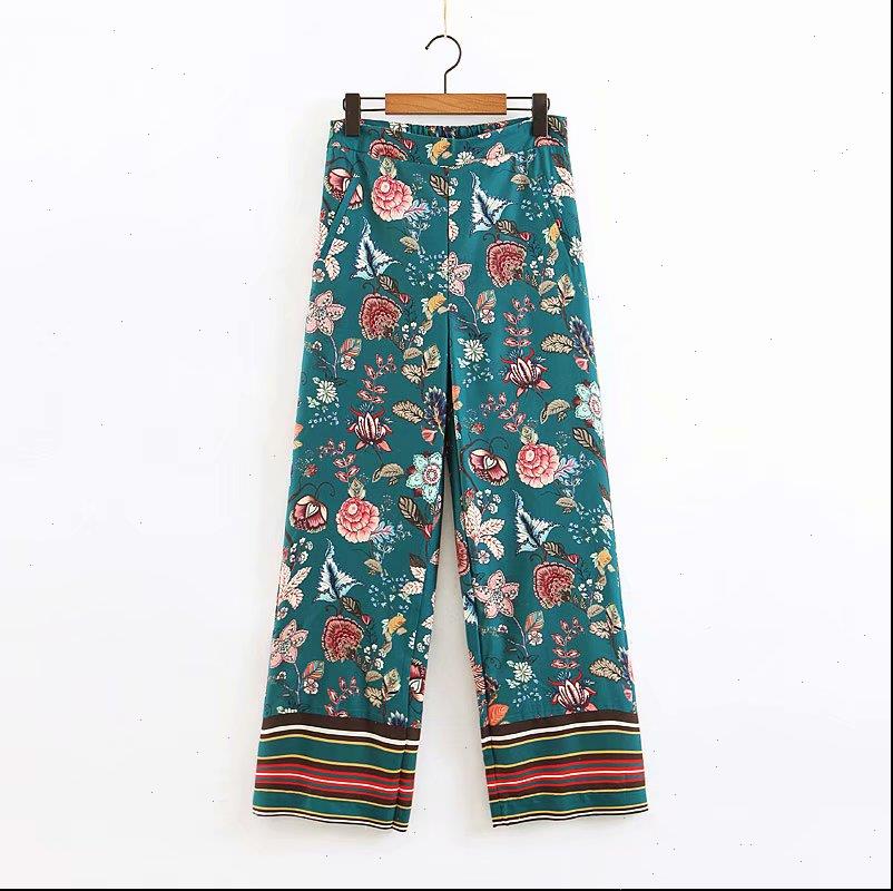 national womens pant style women chic flower print wide leg pants female zipper long trousers streetwear pocket pantalones mujer p384, Black;white
national womens pant style women chic flower print wide leg pants female zipper long trousers streetwear pocket pantalones mujer p384, Black;white