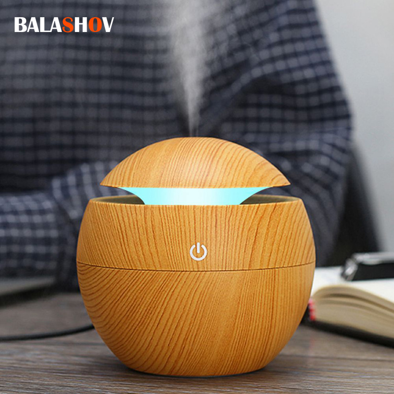 C100 small Air humidifier 130ML Ultrasonic USB Aroma Diffuser Wood Grain LED Night Light Electric Essential Oil Diffuser Aromatherapy Home
C100 small Air humidifier 130ML Ultrasonic USB Aroma Diffuser Wood Grain LED Night Light Electric Essential Oil Diffuser Aromatherapy Home