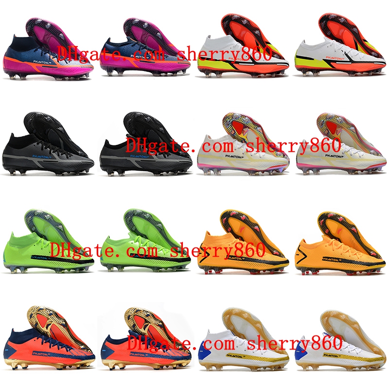 2021 Mens Phantom GT2 Dynamic Fit Elite FG Soccer Shoes high top low ankle Cleats football boots Future Lab Tacos de futbol, White;red
2021 Mens Phantom GT2 Dynamic Fit Elite FG Soccer Shoes high top low ankle Cleats football boots Future Lab Tacos de futbol, White;red
