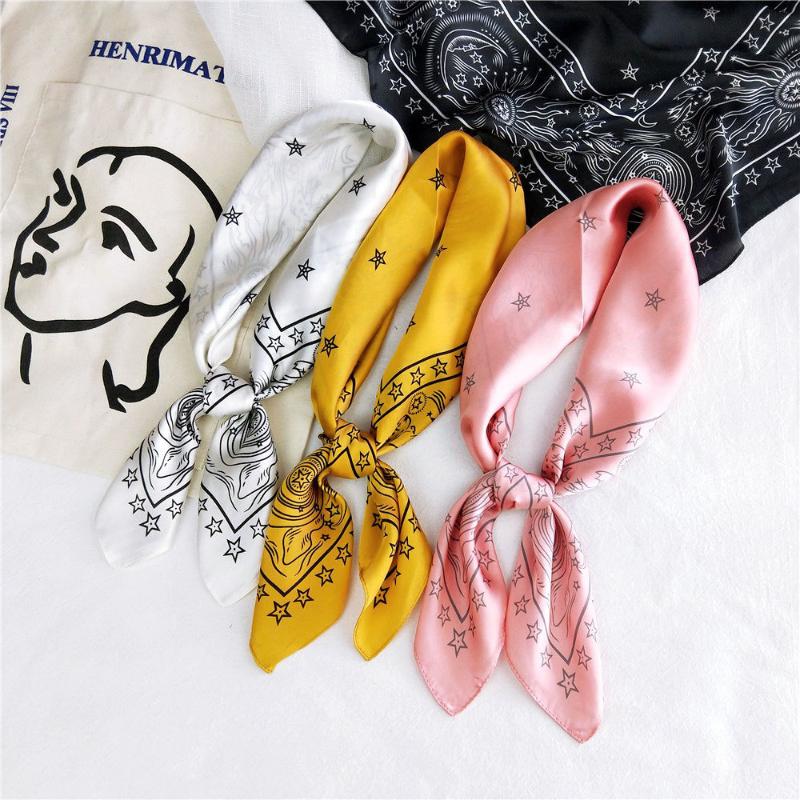 Scarves Eruo 70X70CM Square Imitation Silk Scarf For Ladies Chains Printing All Match Neckerchief Travel Scarfs Women Handkerchief
Scarves Eruo 70X70CM Square Imitation Silk Scarf For Ladies Chains Printing All Match Neckerchief Travel Scarfs Women Handkerchief